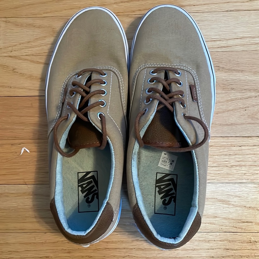 Vans Men’s size 10.5 tan and brown Era 59 sneakers